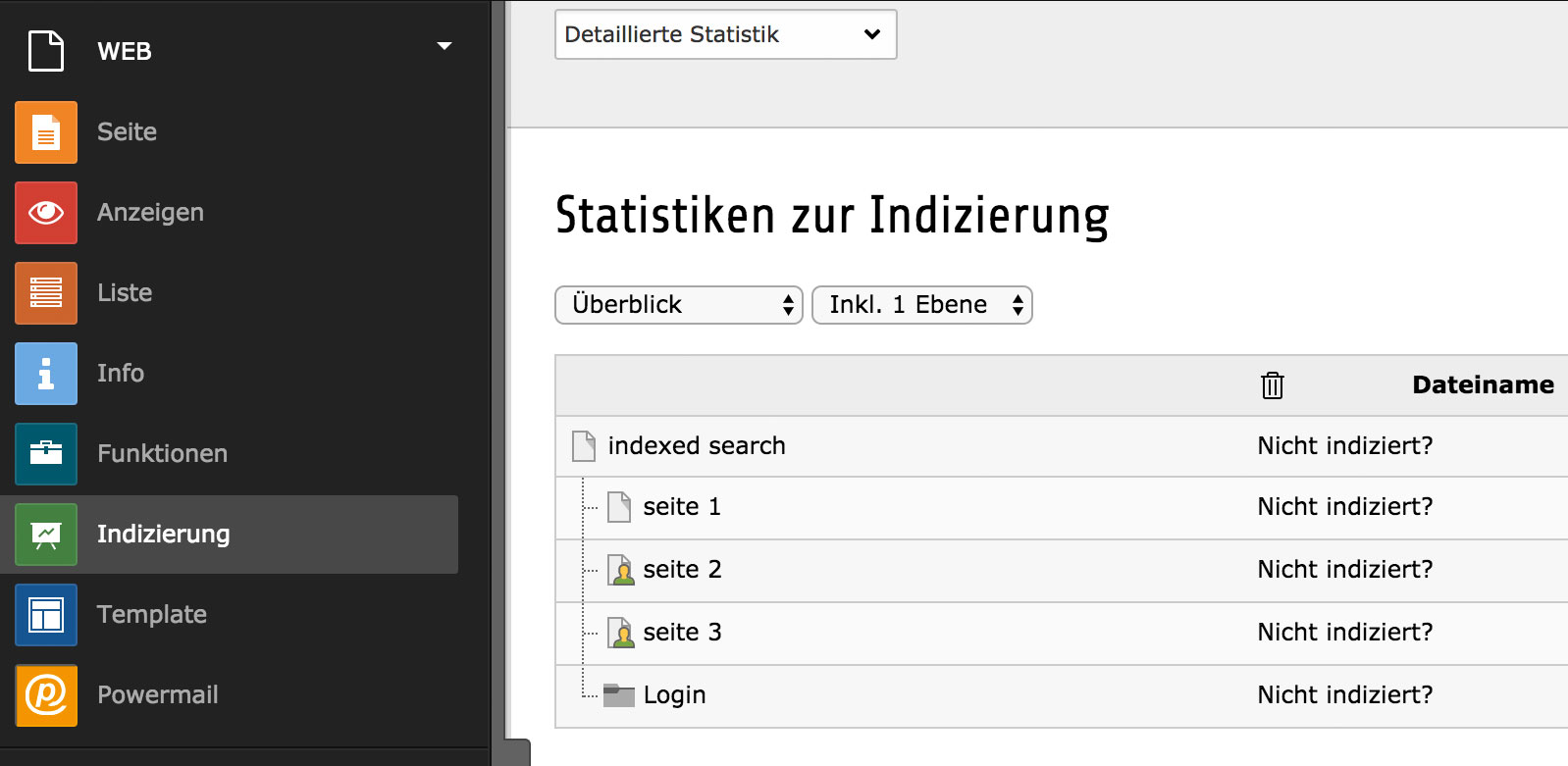 Indexed Search und Crawler - Indizierung von PDFs und Verwendung von FE-Usergruppen: Abbildung 2